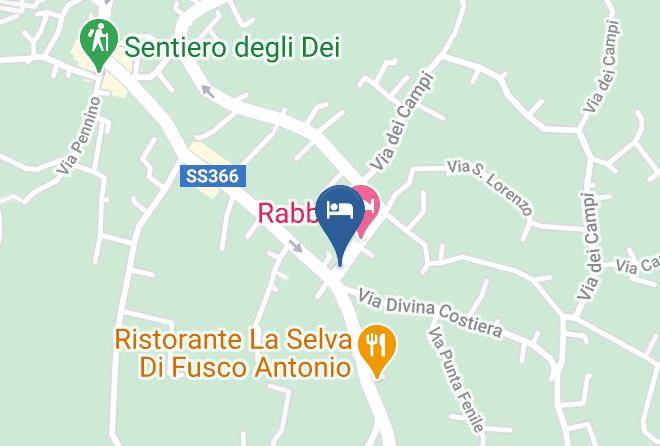 Agerola Vacation Map