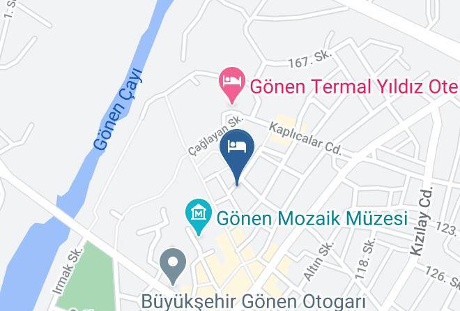 Gonen - Agesa Hotel Maps