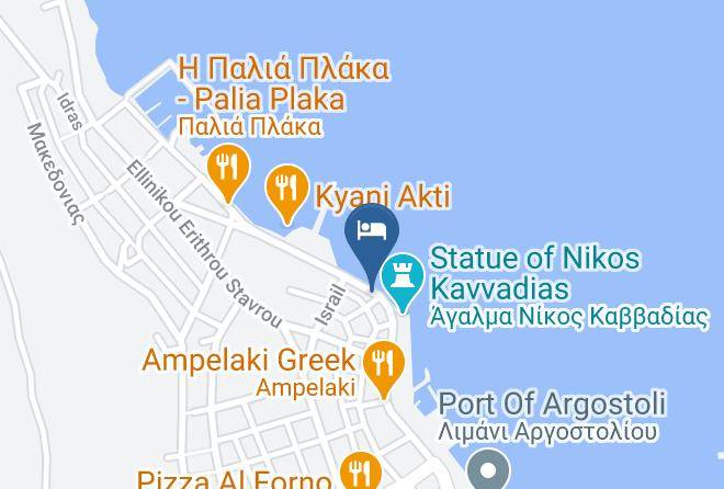 Kefallinia - Aggelos Hotel Maps