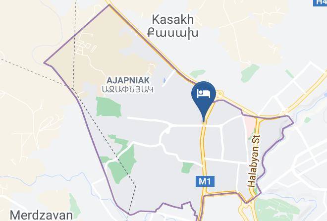 Yerevan - Aghababyan's Hotel Maps