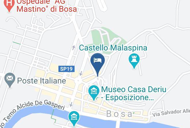Oristano - Aghinas Albergo Diffuso Maps