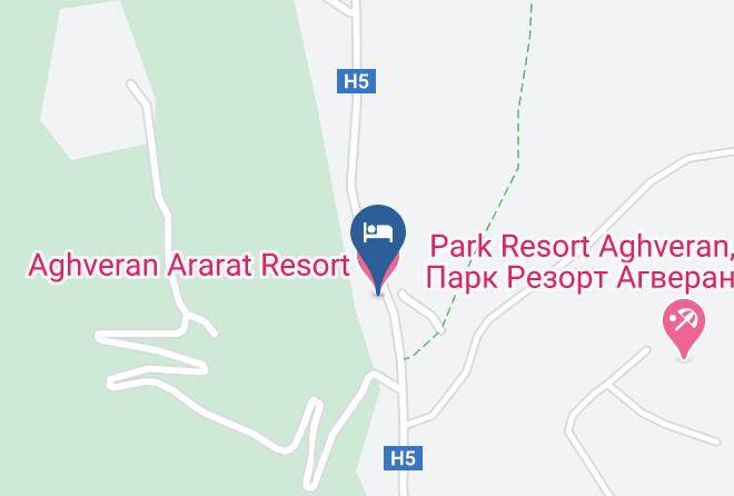 Aghveran Ararat Resort Map