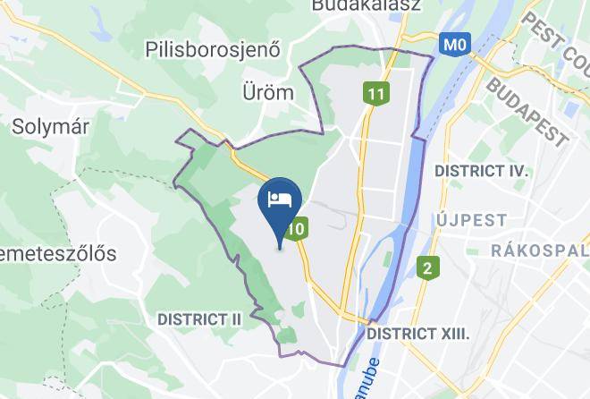 Budapest 3 Kerulet - Agi Panzio Obuda Maps
