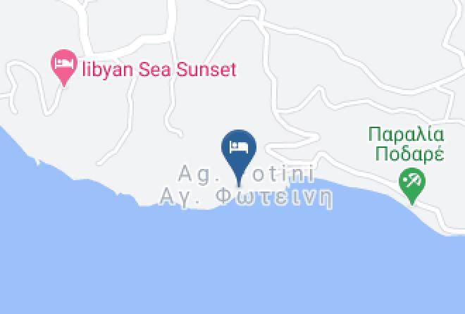 Rethimni - Agia Fotia Taverna Maps