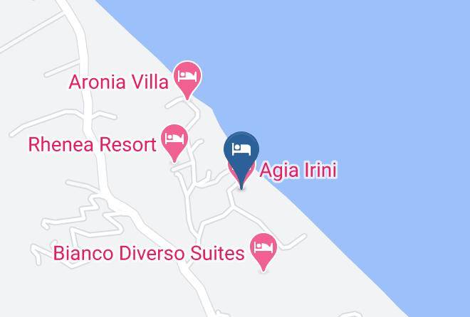 Thira - Agia Irini Maps