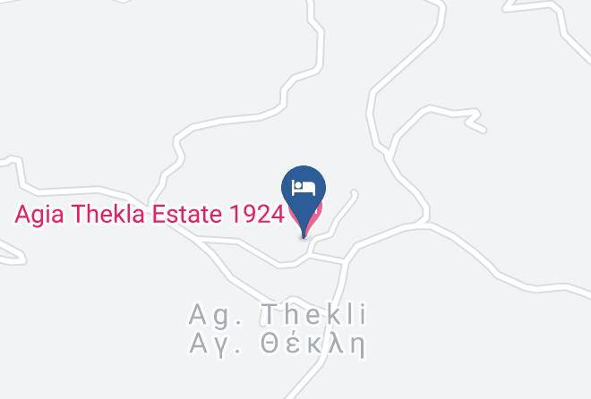 Zakinthos - Agia Thekla Monastery Estate Maps