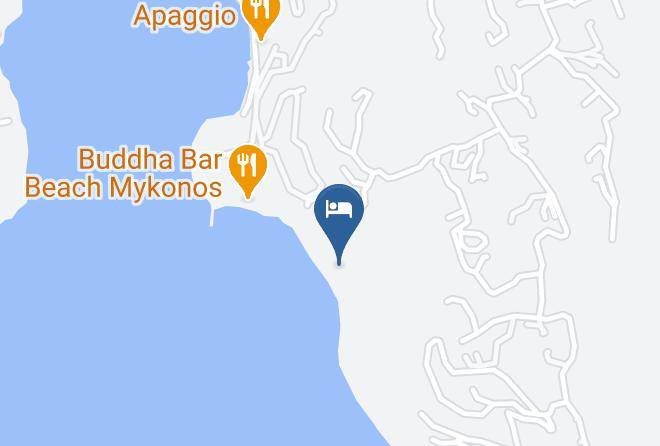 Mykonos - Agios Lazaros Maps