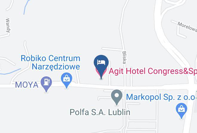 Lublin - Agit Hotel Congress&spa Maps