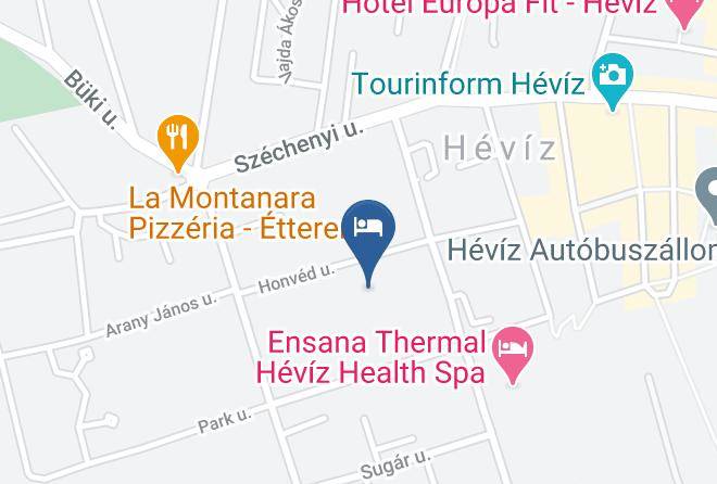 Heviz - Agnes Hotel Maps
