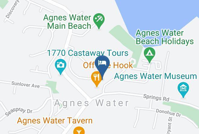 Gladstone - Agnes Water Beach Club Maps