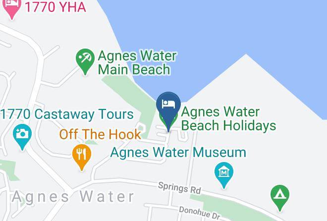 Gladstone - Agnes Water Beach Holidays Maps