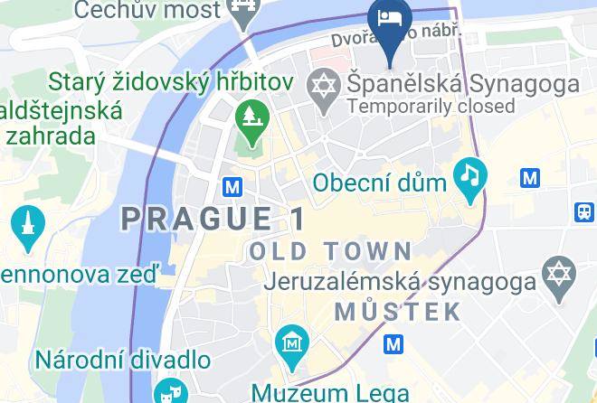 Prague - Agnes3 Accommodation Maps