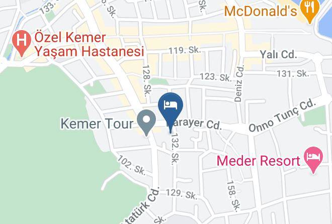 Kemer - Agon Hotel Maps