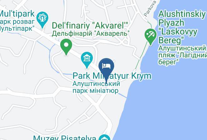 Alushta - Agora Hotel Maps