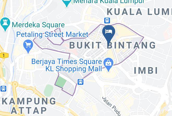 Kuala Lumpur - Agora Hotel Maps