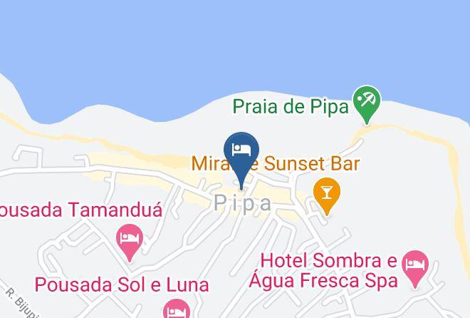 Tibau Do Sul - Agora Pousada E Lounge Bar Maps