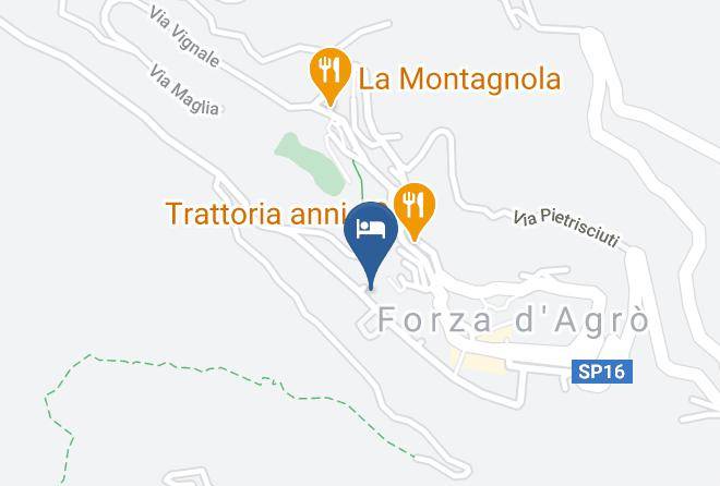Messina - Agostiniana Hotel Maps