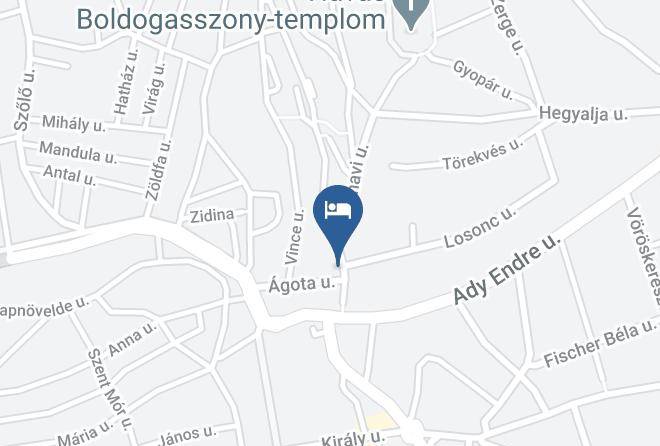 Agoston Hotel Map