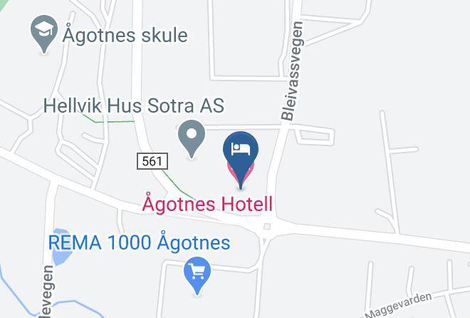 Fjell - Agotnes Hotell Maps