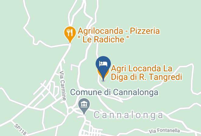 Salerno - Agri Locanda La Diga Di R Tangredi Maps