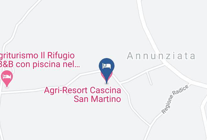 Asti - Agri Resort Cascina San Martino Maps