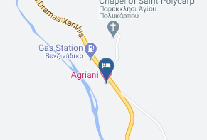 Xanthi - Agriani Hotel Maps