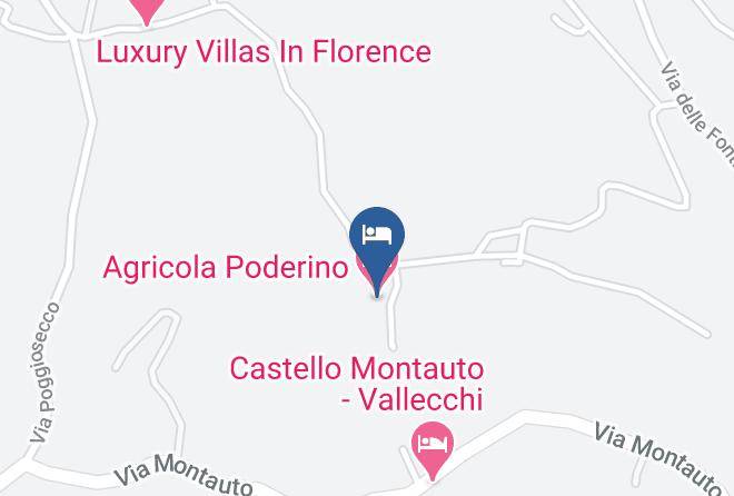 Florence - Agricola Poderino Maps