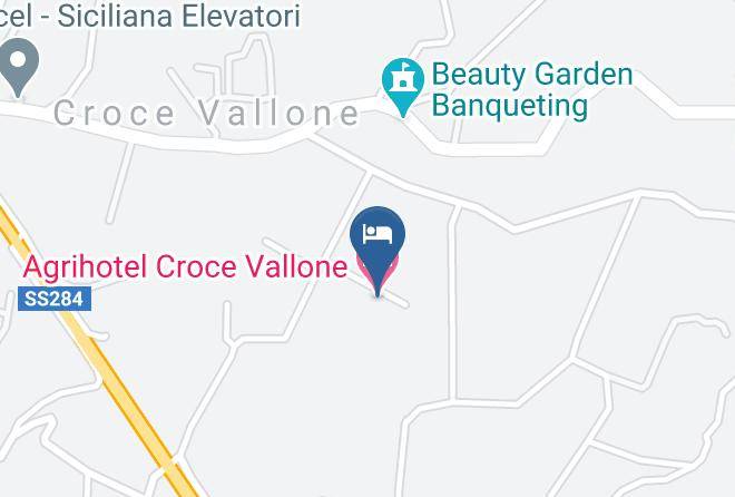 Catania - Agrihotel Croce Vallone Maps