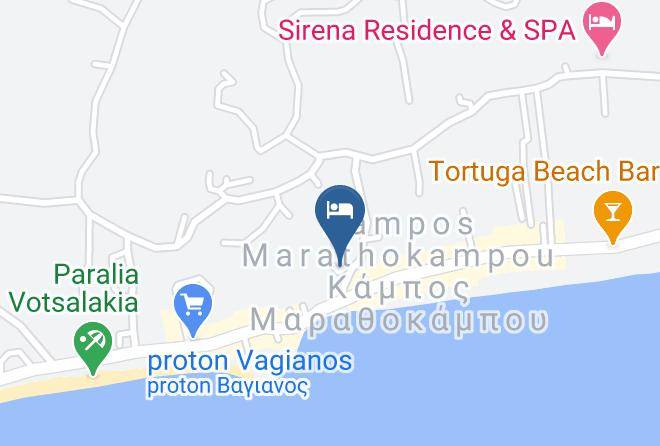 Samos - Agrilionas Beach Maps
