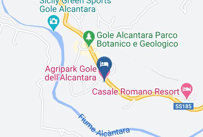 Messina - Agripark Gole Dell'alcantara Maps
