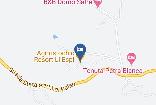 Sassari - Agriristochic Resort Li Espi Maps