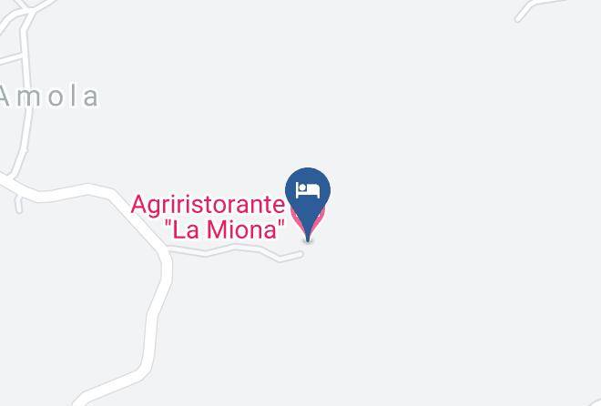 Massa Carrara - Agriristorante La Miona Maps