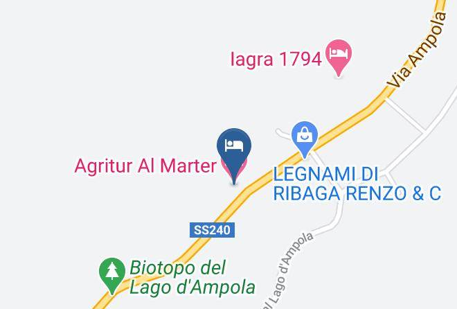 Trento - Agritur Al Marter Maps