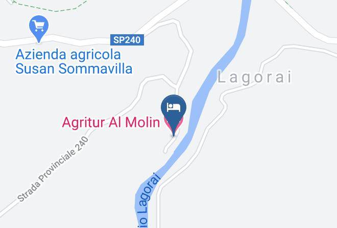 Agritur Al Molin Map