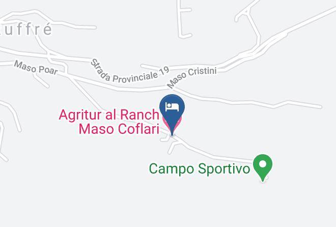 Trento - Agritur Al Ranch Maso Coflari Maps