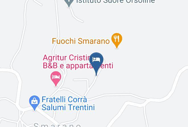 Trento - Agritur Bella Di Bosco Maps