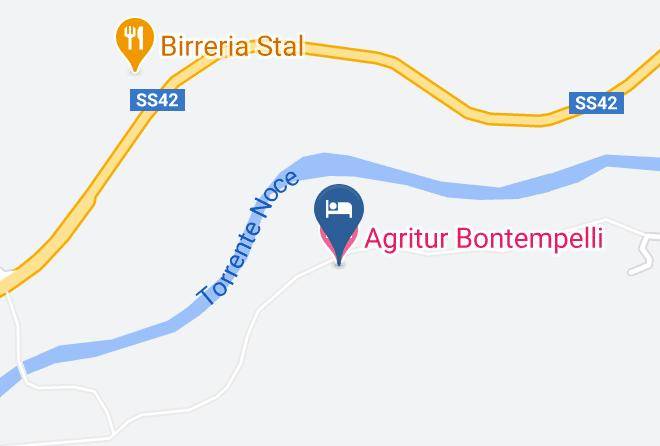 Agritur Bontempelli Map