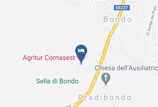 Trento - Agritur Cornasest Maps
