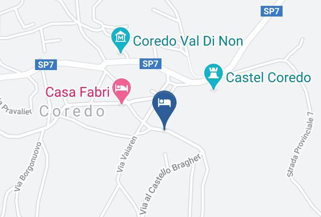 Trento - Agritur Coryletum Maps