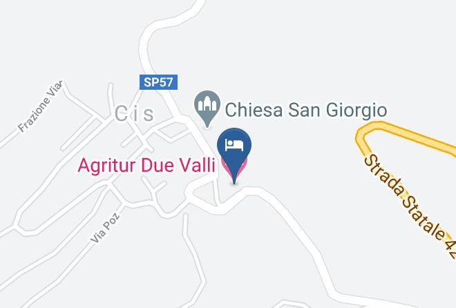 Trento - Agritur Due Valli Maps