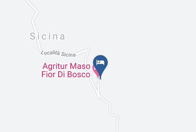 Trento - Agritur Fior Di Bosco Maps