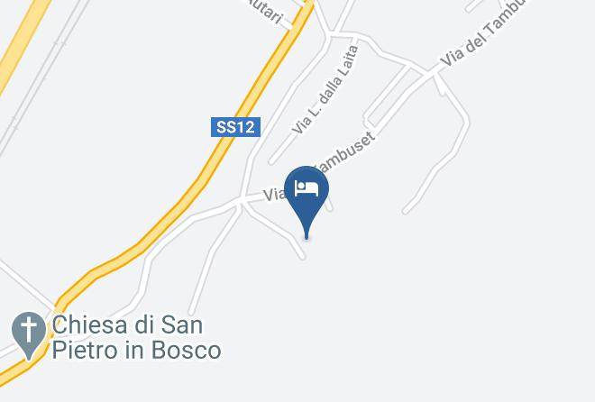 Trento - Agritur La Caigola Maps