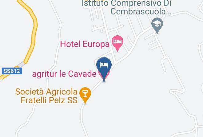 Agritur Le Cavade Map