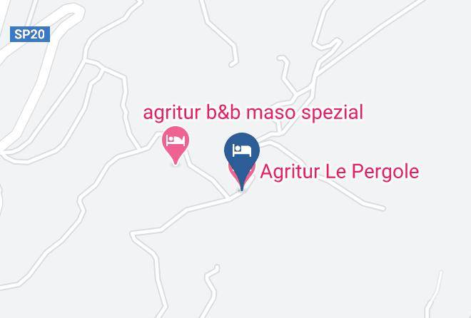Trento - Agritur Le Pergole Maps