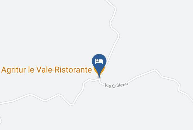Agritur Le Vale Ristorante Map