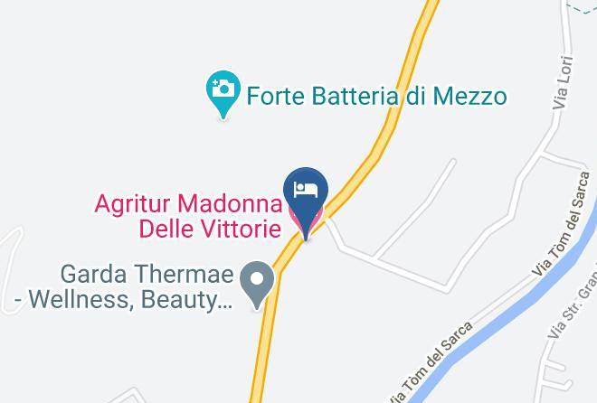 Agritur Madonna Delle Vittorie Map