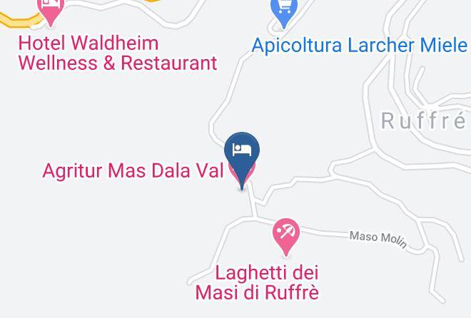 Trento - Agritur Mas Dala Val Maps