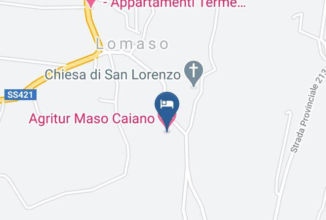 Trento - Agritur Maso Caiano Maps