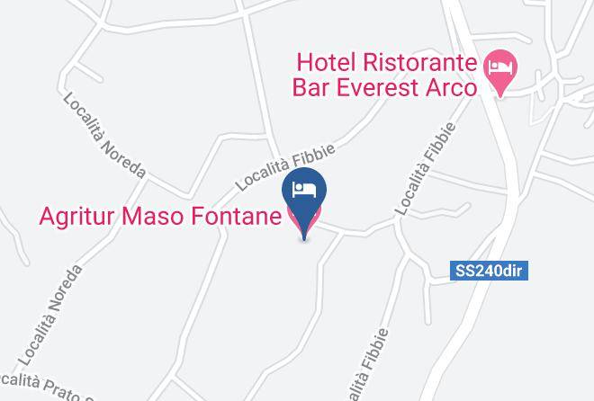 Trento - Agritur Maso Fontane Maps