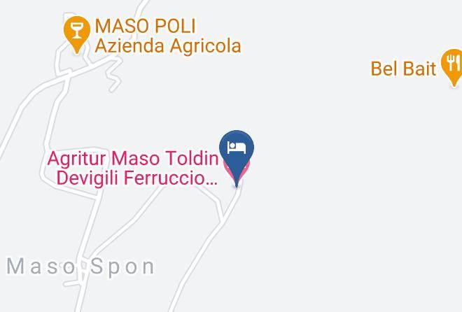 Trento - Agritur Maso Toldin Devigili Ferruccio Agriturismo Maps